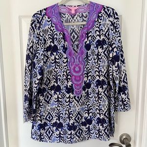 Lilly Pulitzer Silk Renato Tunic